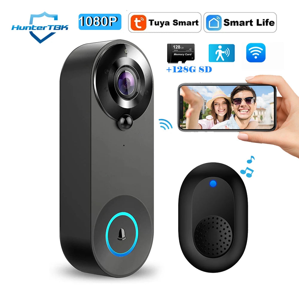 1080P Smart Wireless Video Doorbell Camera