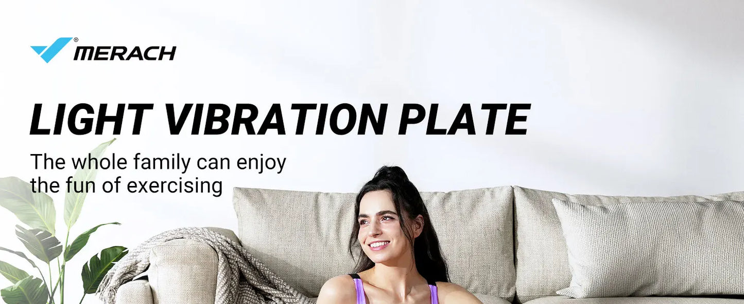 MERACH Vibration Plate Exercise Machine