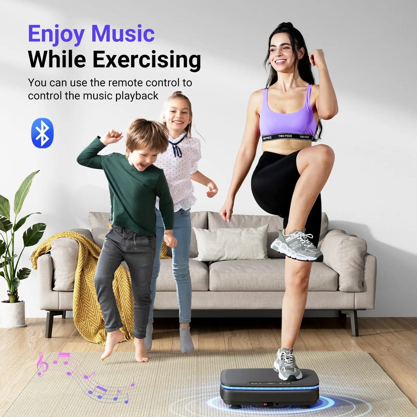 MERACH Vibration Plate Exercise Machine