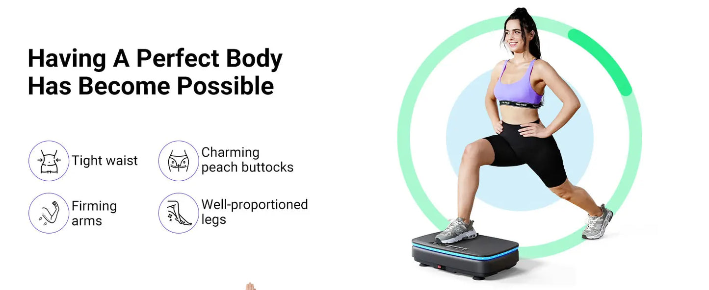 MERACH Vibration Plate Exercise Machine
