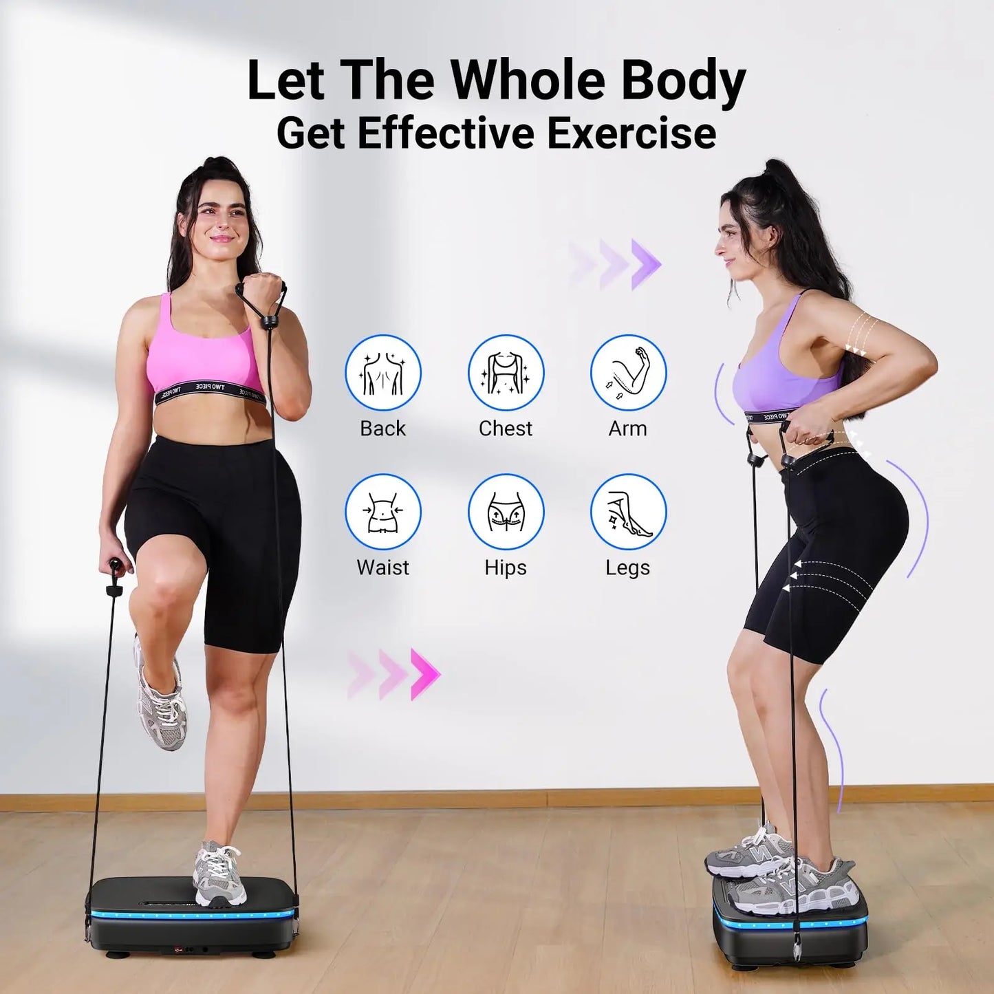 MERACH Vibration Plate Exercise Machine