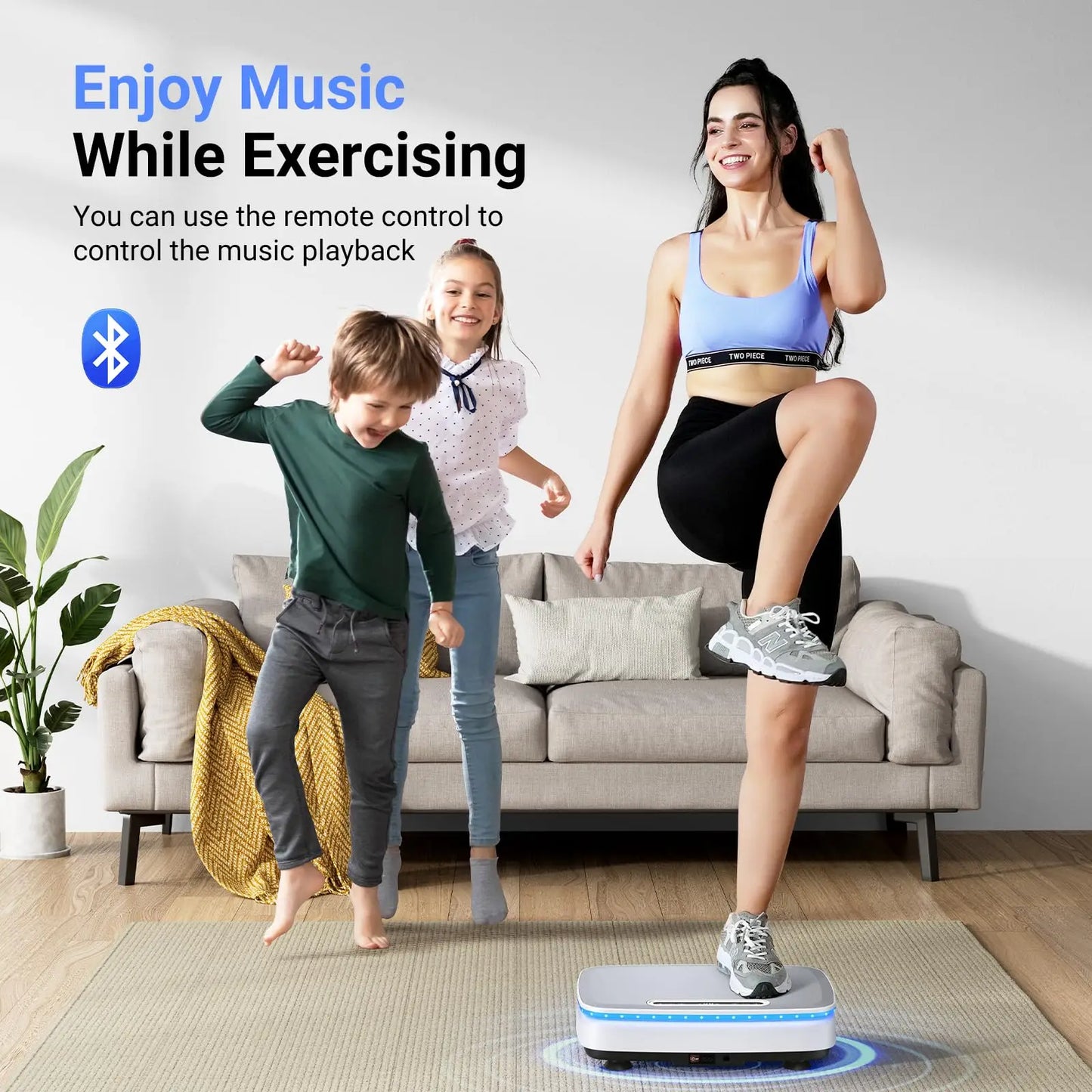 MERACH Vibration Plate Exercise Machine