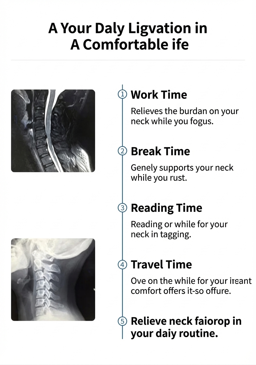 Smart Neck Posture Correction Band with Air Pad