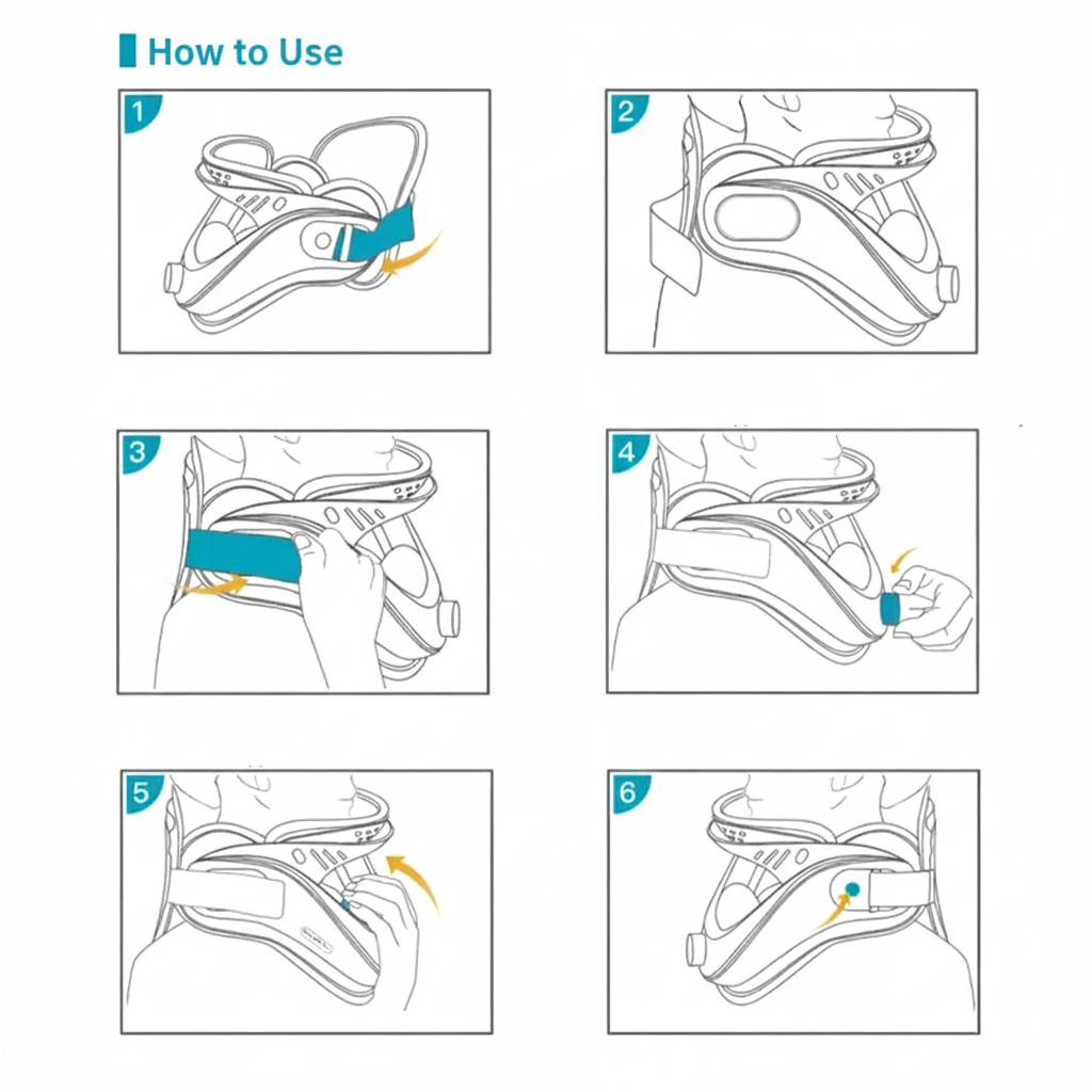 Smart Neck Posture Correction Band with Air Pad