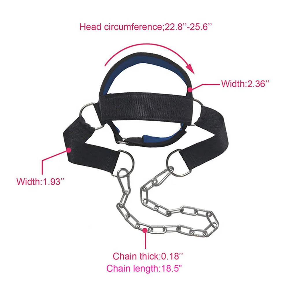 Adjustable Neck Strength Training Head Harness