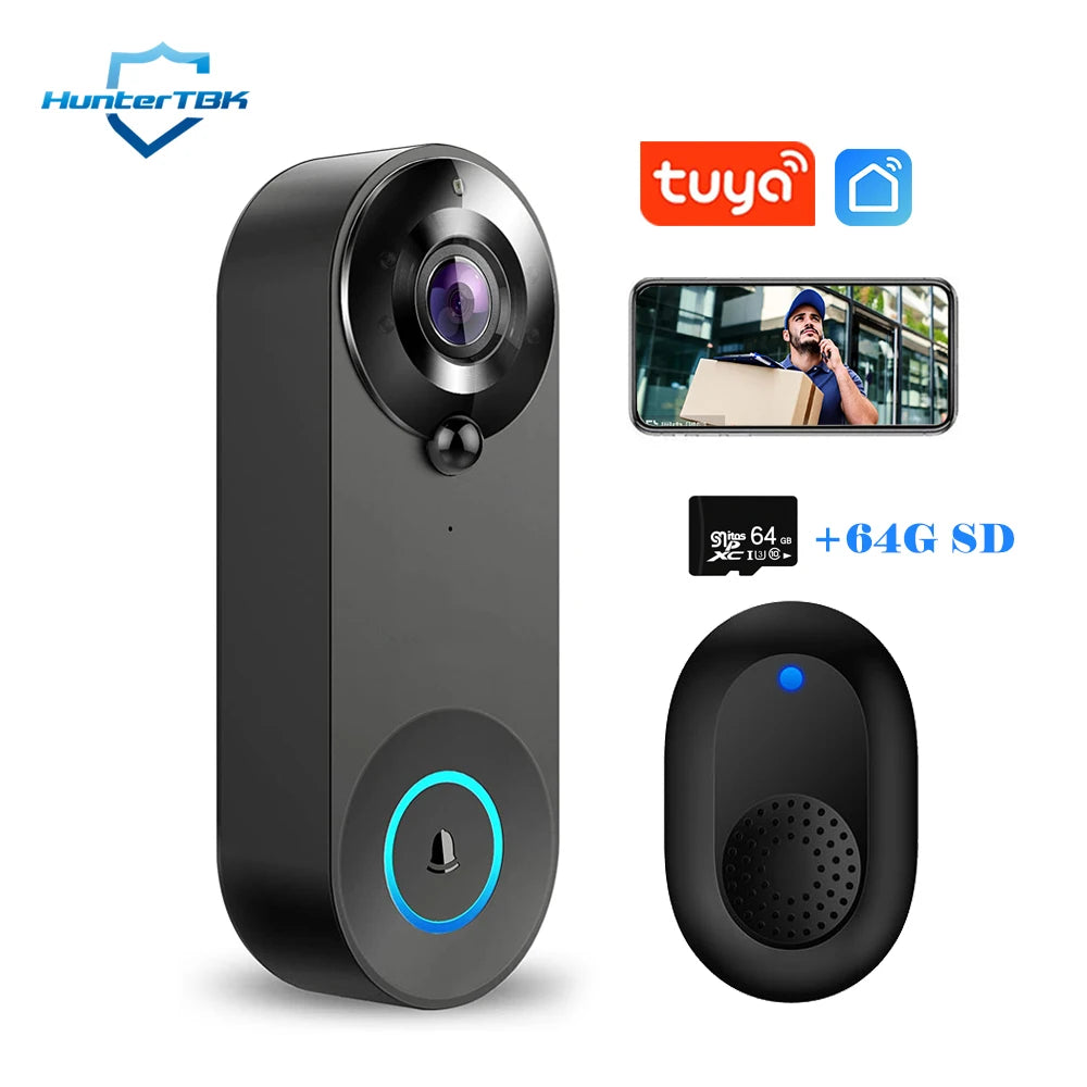 1080P Smart Wireless Video Doorbell Camera