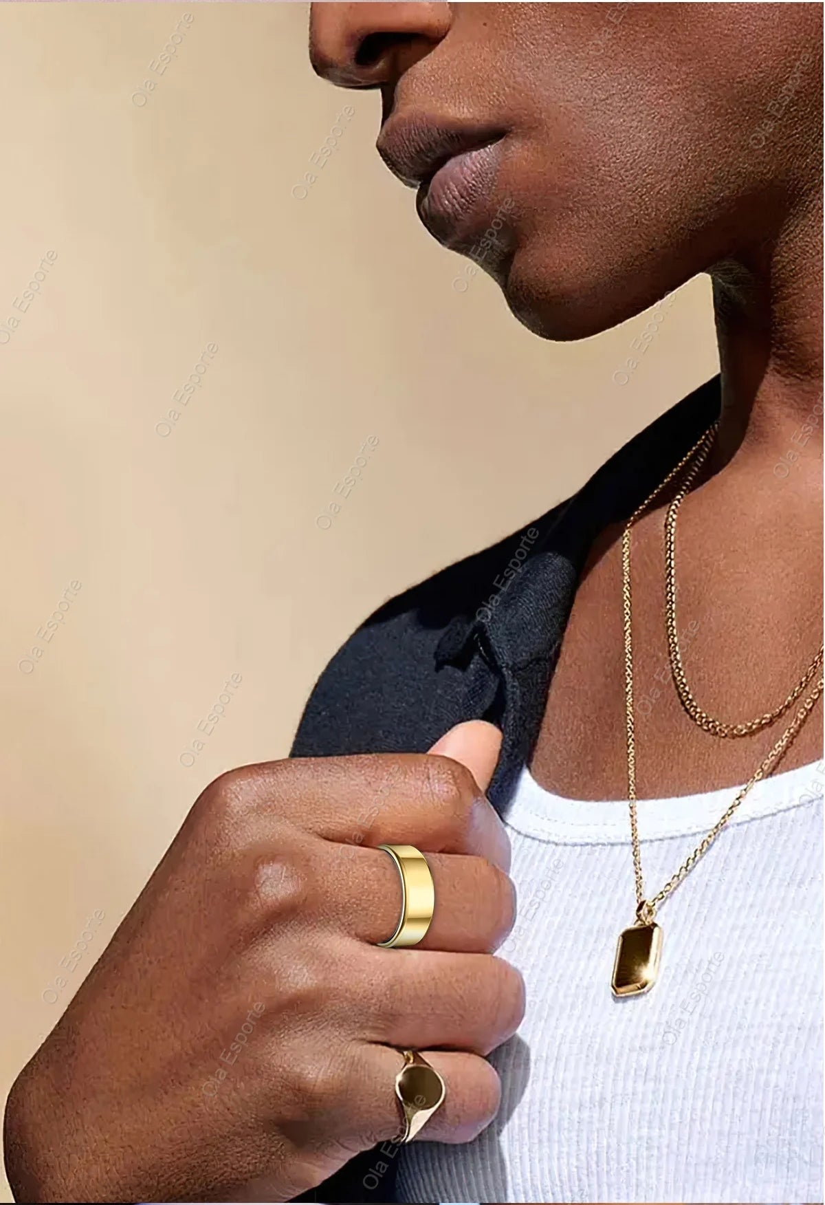 Smart Health Tracking Ring