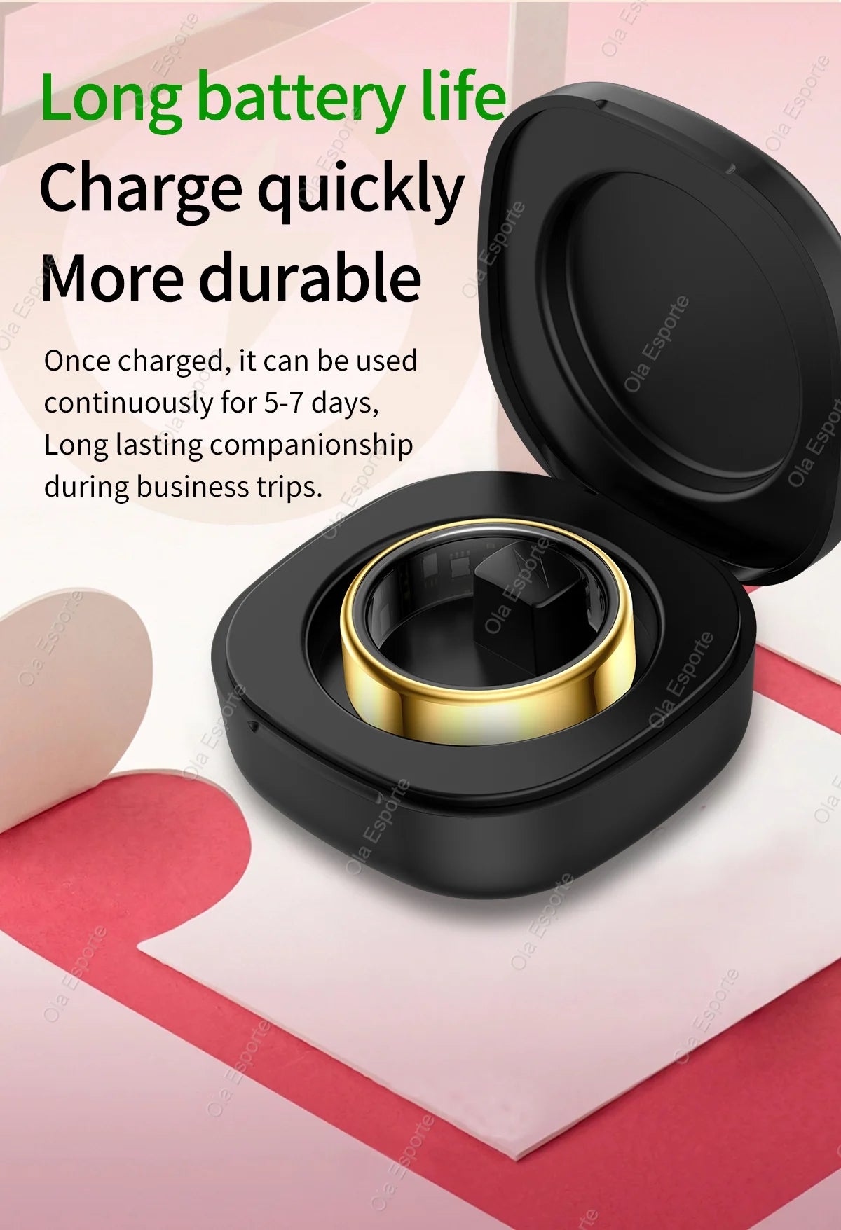 Smart Health Tracking Ring