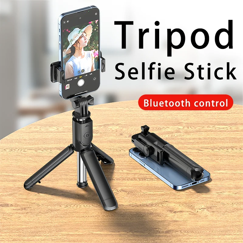Selfie Stick Mini Tripod with Remote Shutter