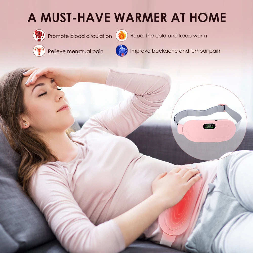Electric Heating Pad Abdominal Massager