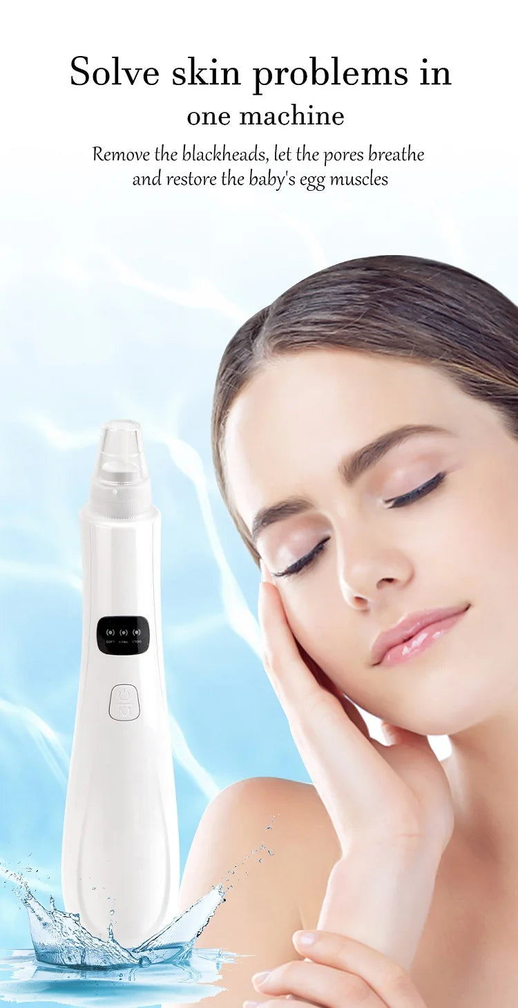 Electric Blackhead Remover Face Cleansing Vacuum