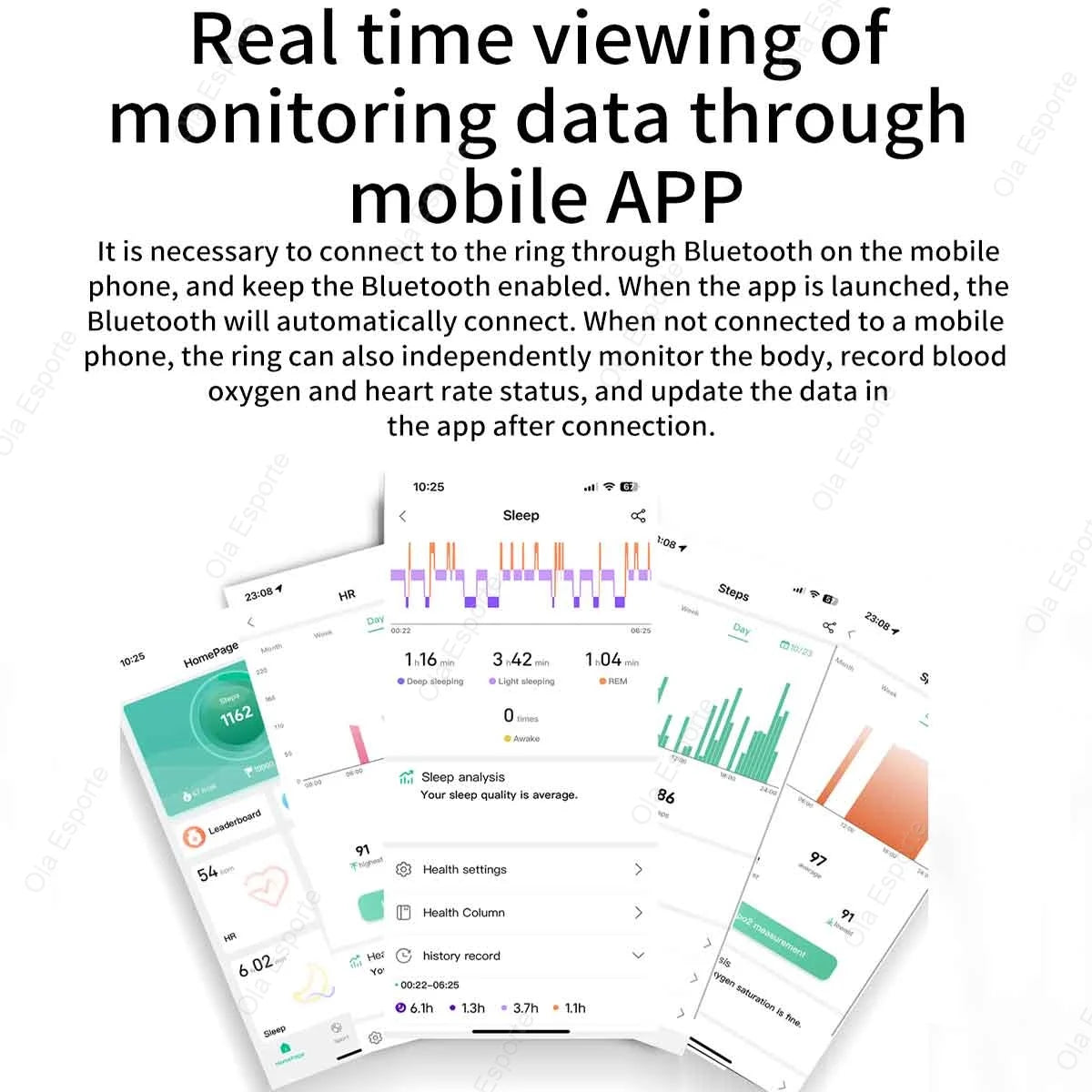 Smart Health Tracking Ring