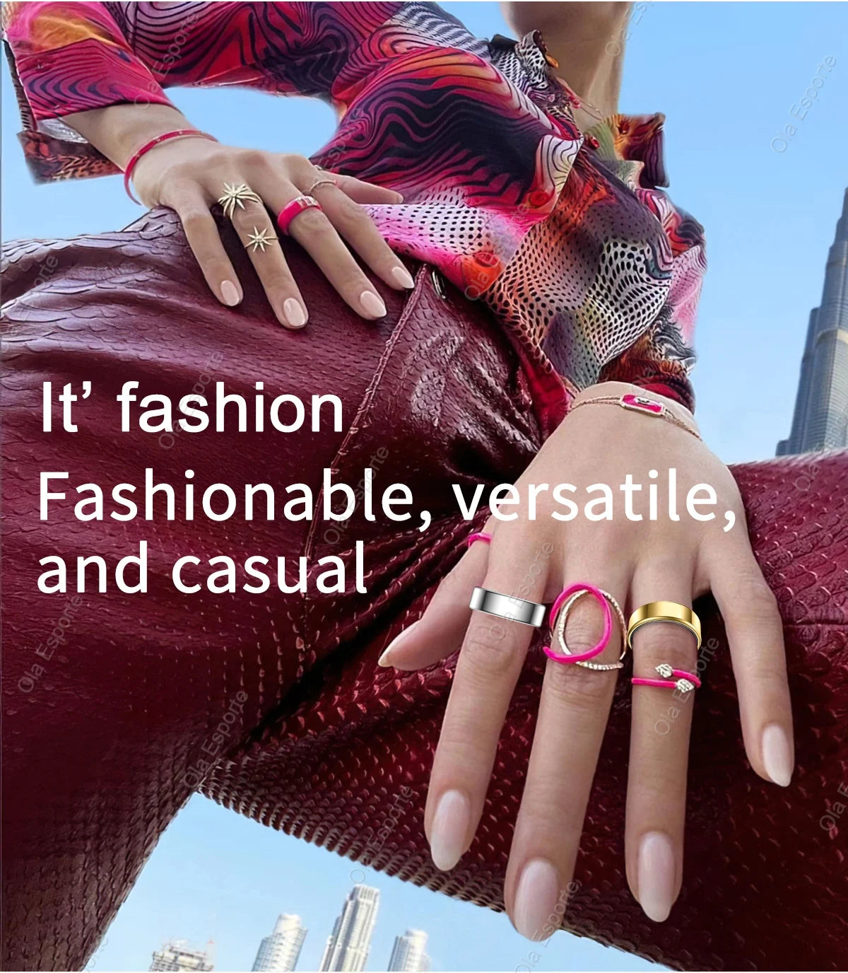 Smart Health Tracking Ring