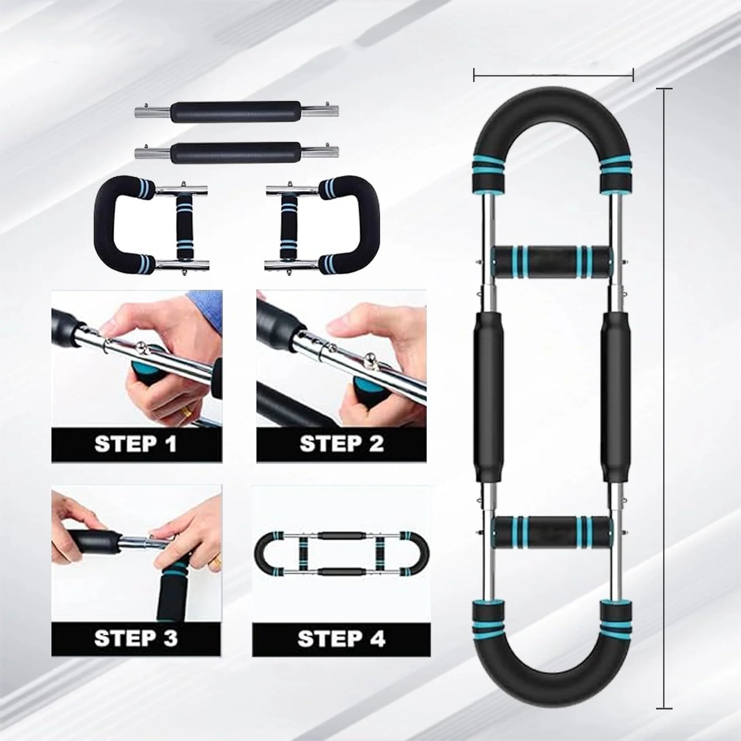 Adjustable Arm & Chest Resistance Trainer