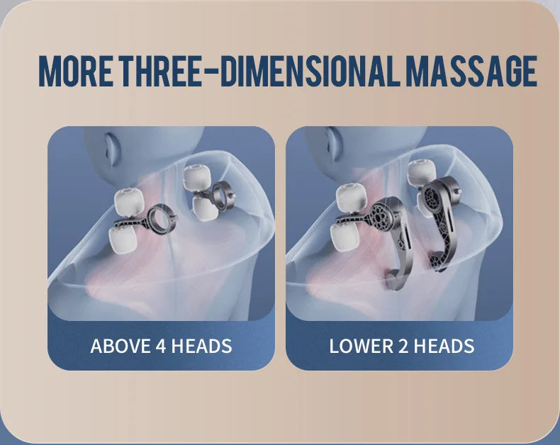 Wireless Neck & Shoulder Kneading Massager