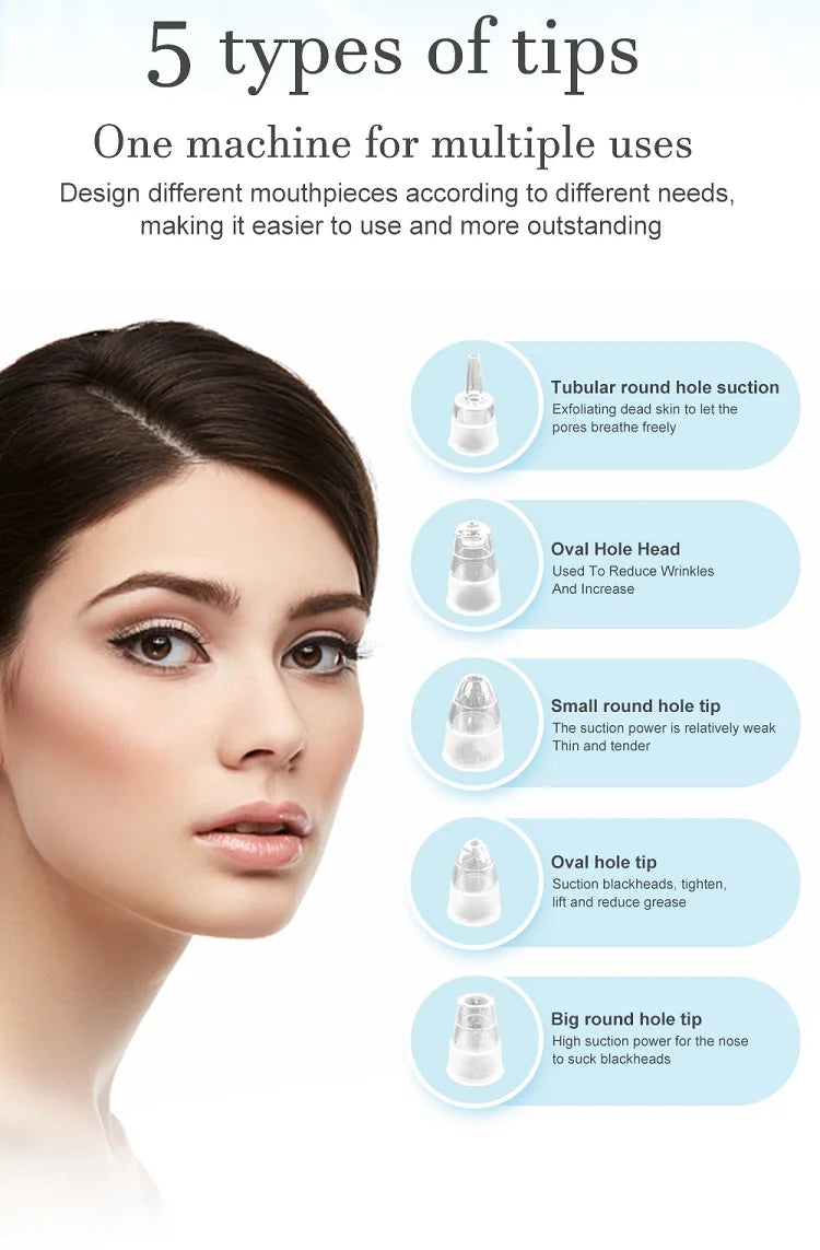 Electric Blackhead Remover Face Cleansing Vacuum