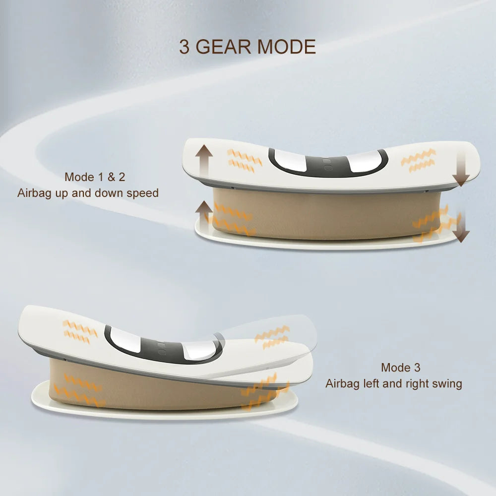 Electric Inflatable Lumbar Traction Back Massager