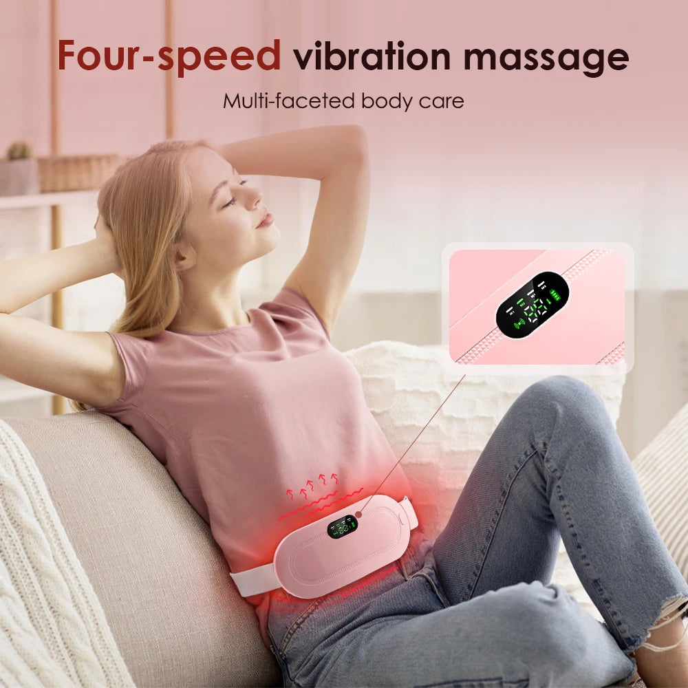 Electric Heating Pad Abdominal Massager