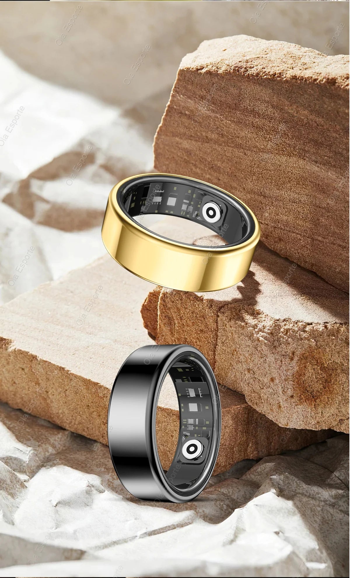 Smart Health Tracking Ring
