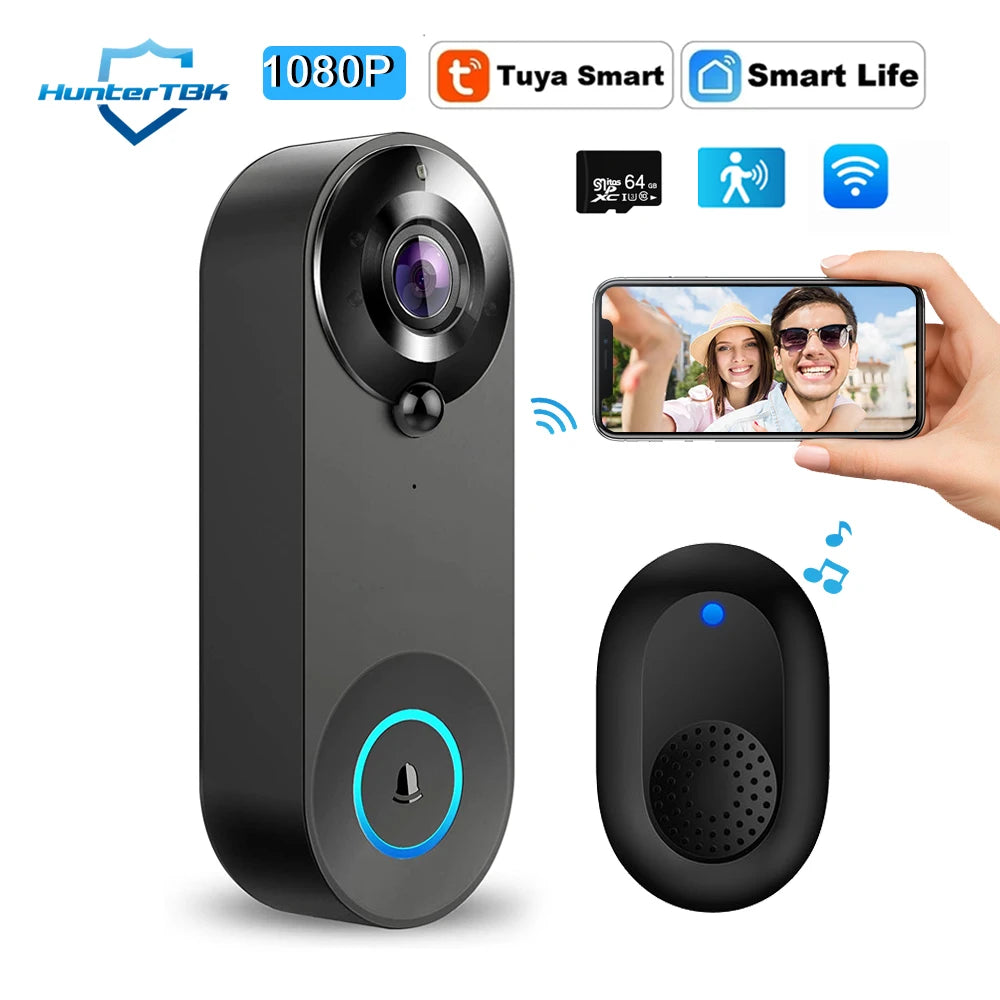 1080P Smart Wireless Video Doorbell Camera
