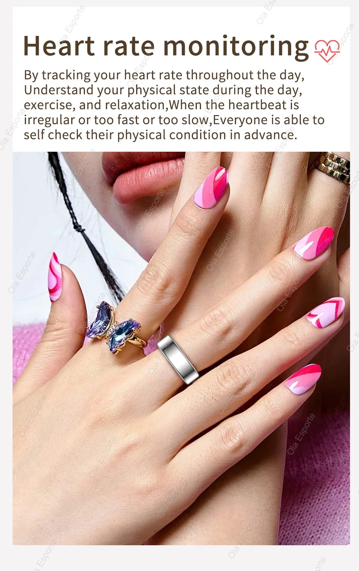 Smart Health Tracking Ring