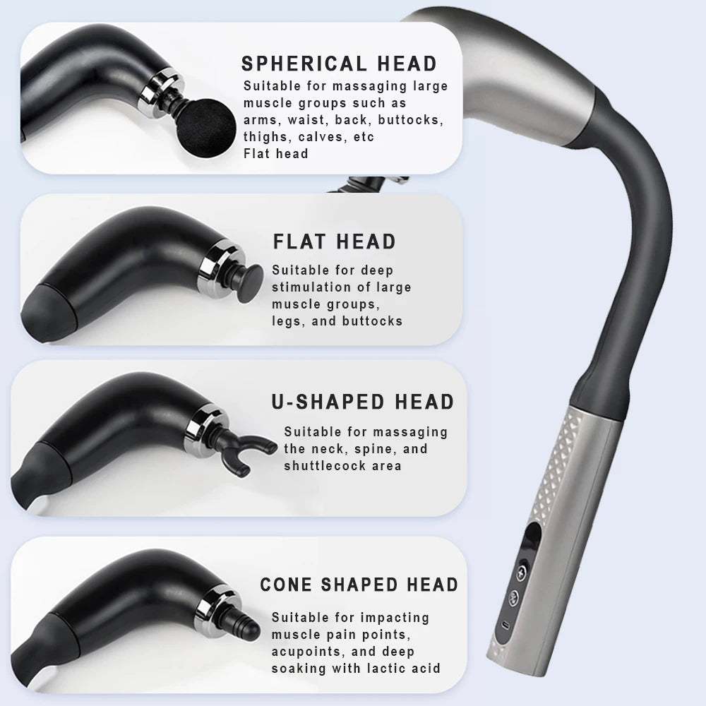 Smart Electric Fascia Gun Massager