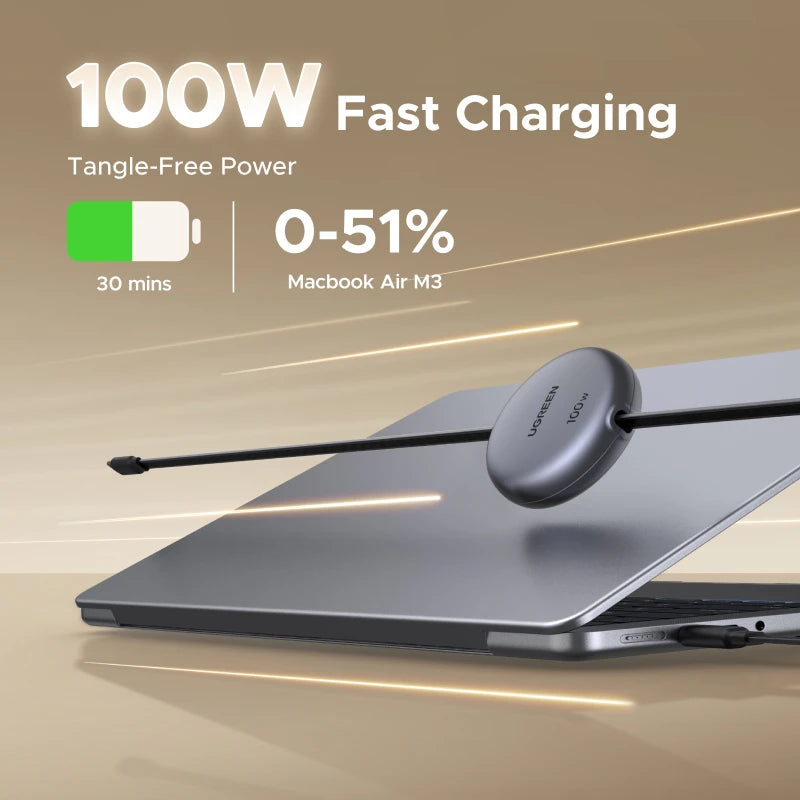 USB-C Retractable Fast Charge Cable