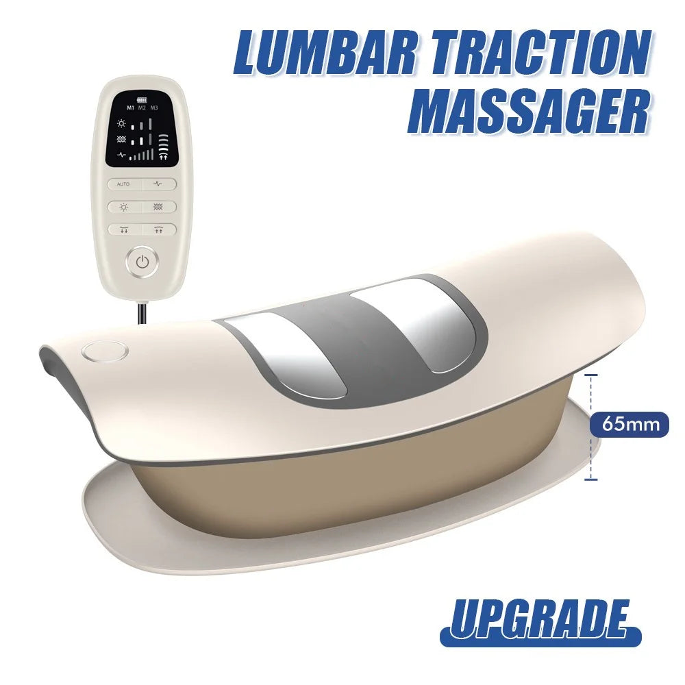 Electric Inflatable Lumbar Traction Back Massager