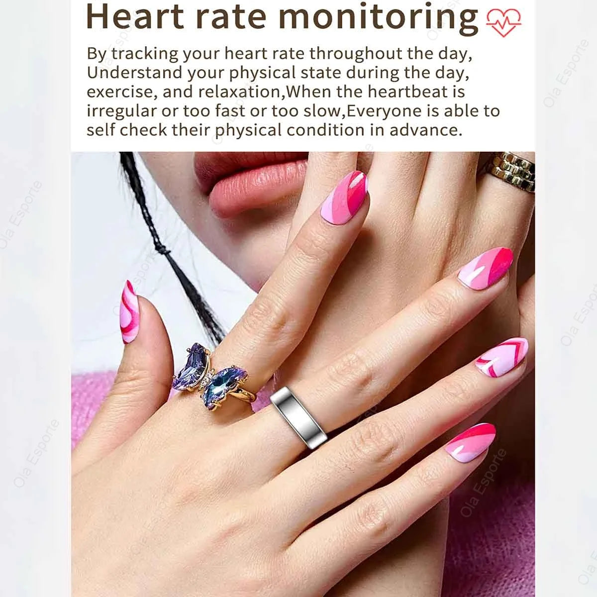Smart Health Tracking Ring