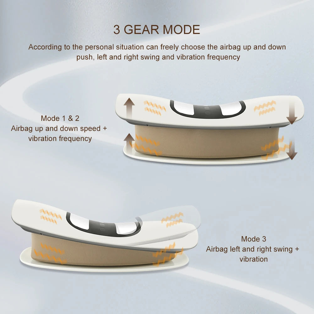 Electric Inflatable Lumbar Traction Back Massager