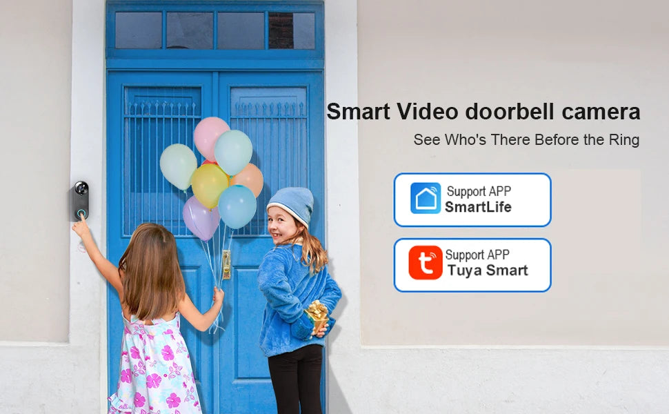 1080P Smart Wireless Video Doorbell Camera