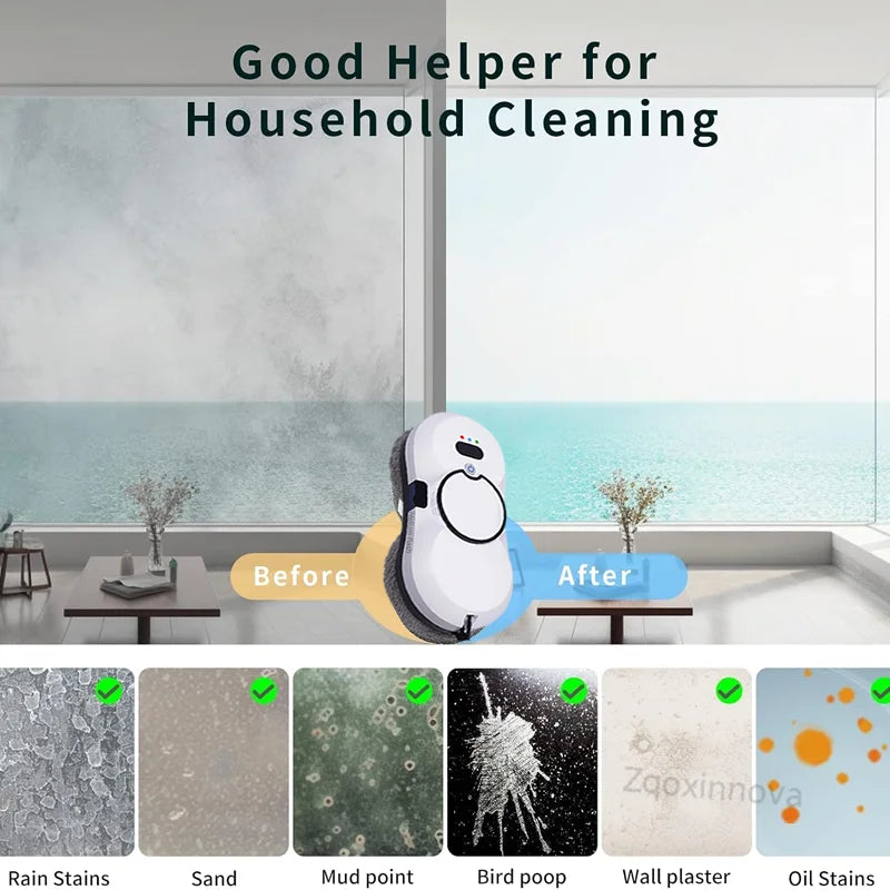 UPS Robot Window Cleaner