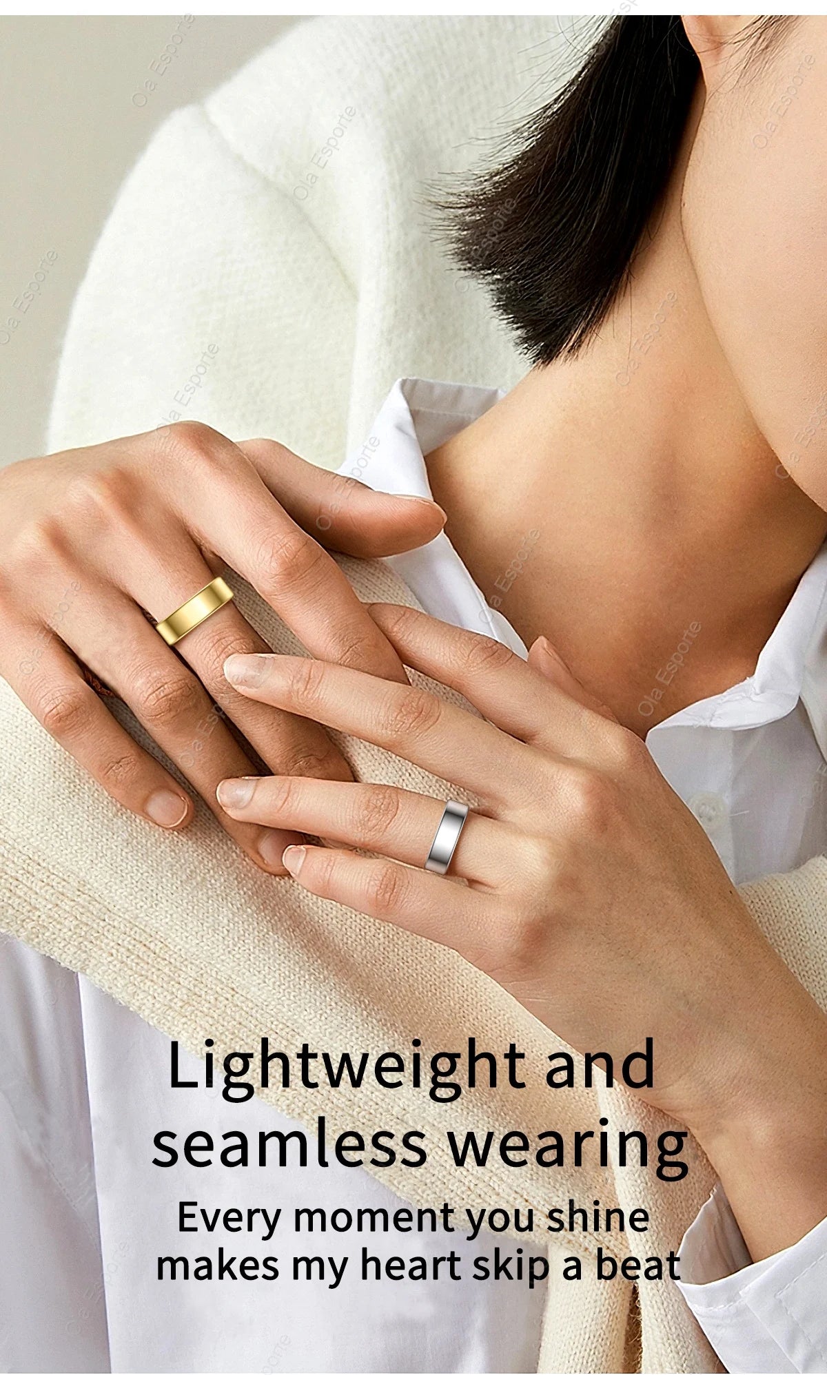 Smart Health Tracking Ring