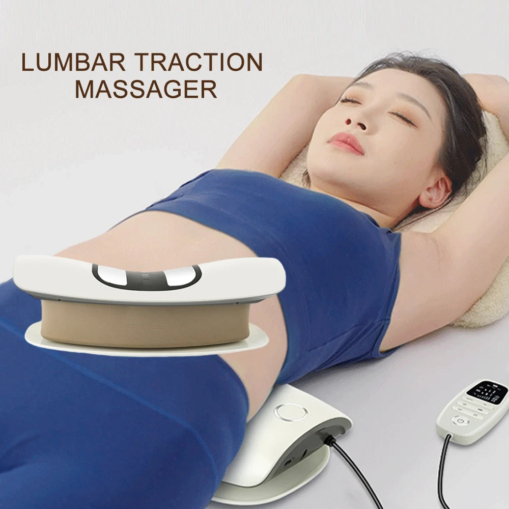 Electric Inflatable Lumbar Traction Back Massager
