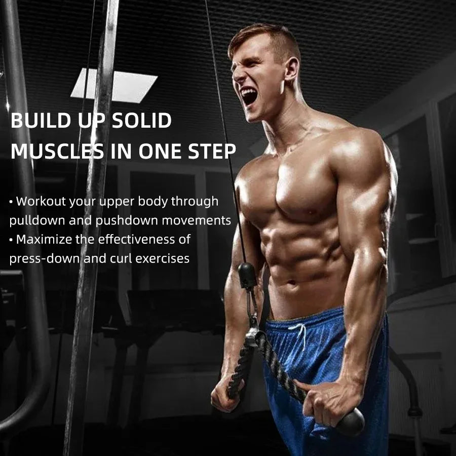 Triceps & Back Workout Rope Handle