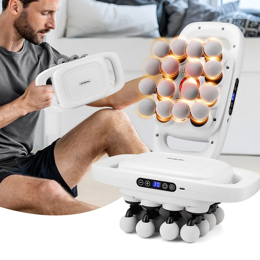 16-Head High-Frequency Body Massage Gun