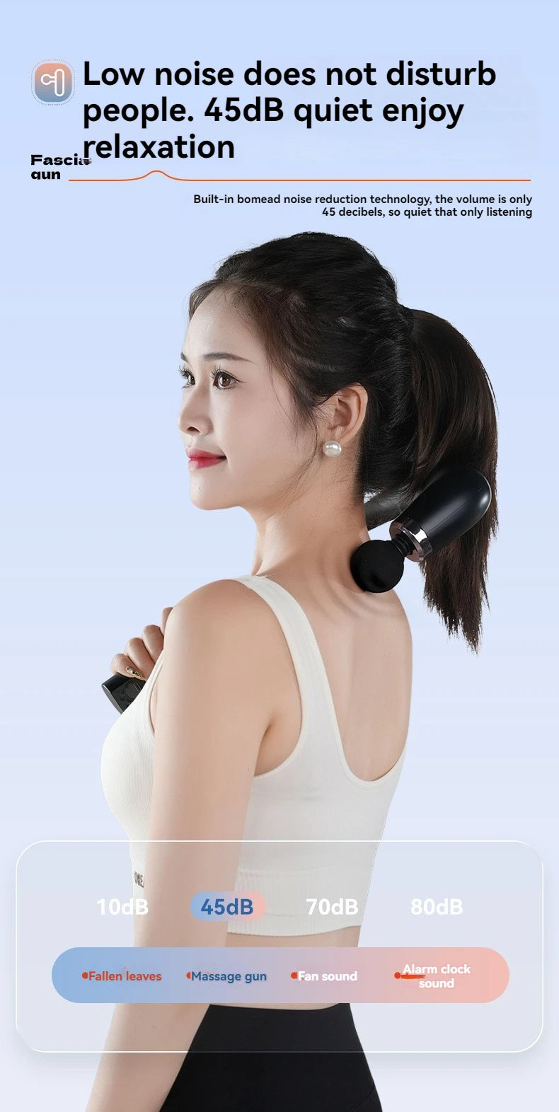 Smart Electric Fascia Gun Massager