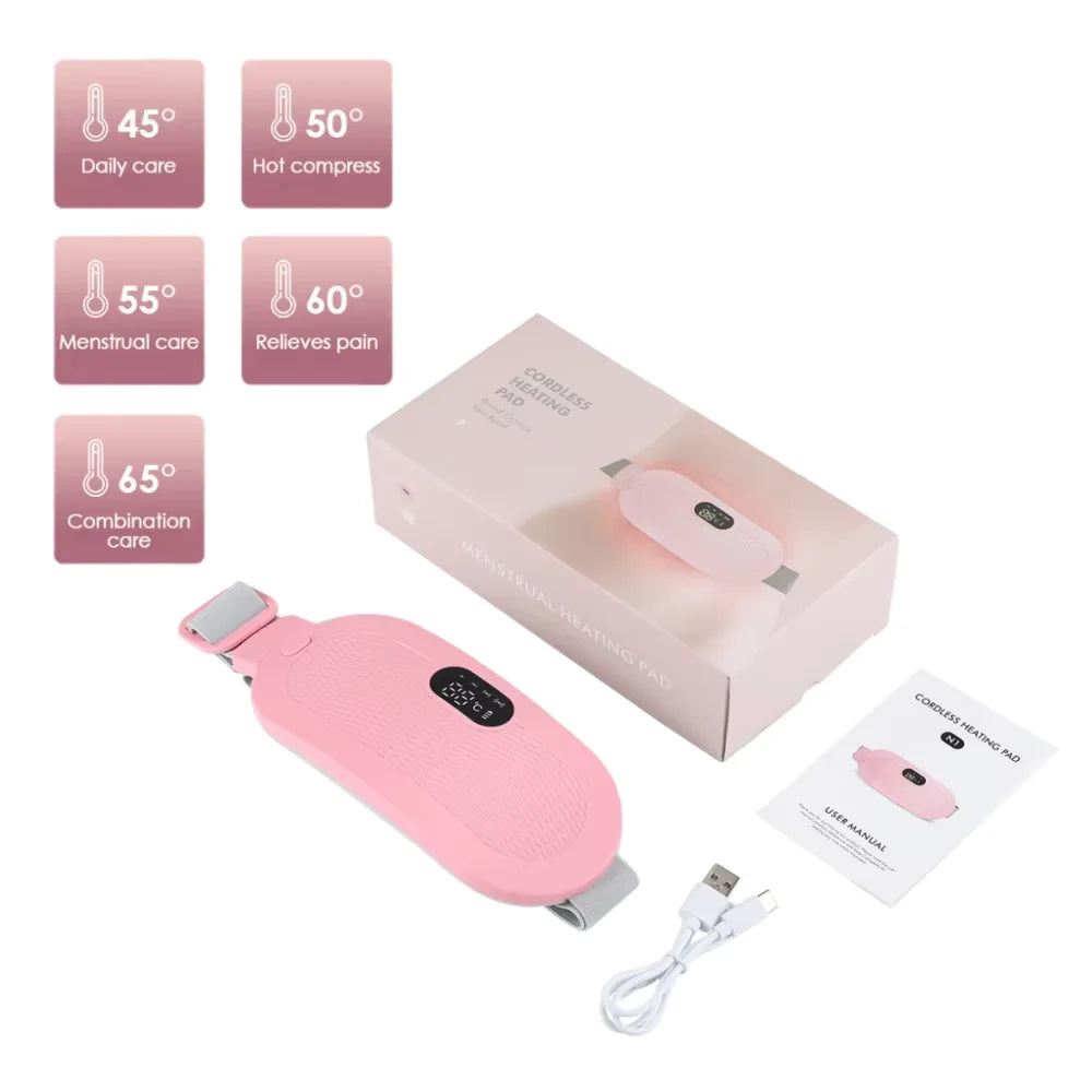 Electric Heating Pad Abdominal Massager