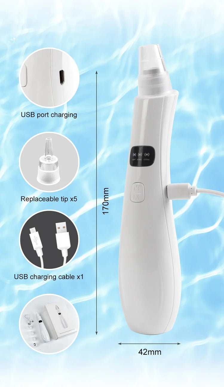 Electric Blackhead Remover Face Cleansing Vacuum