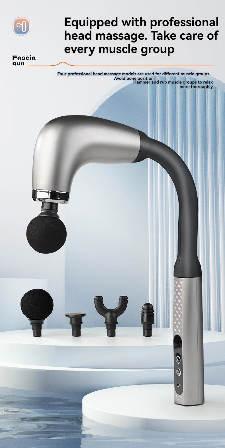 Smart Electric Fascia Gun Massager