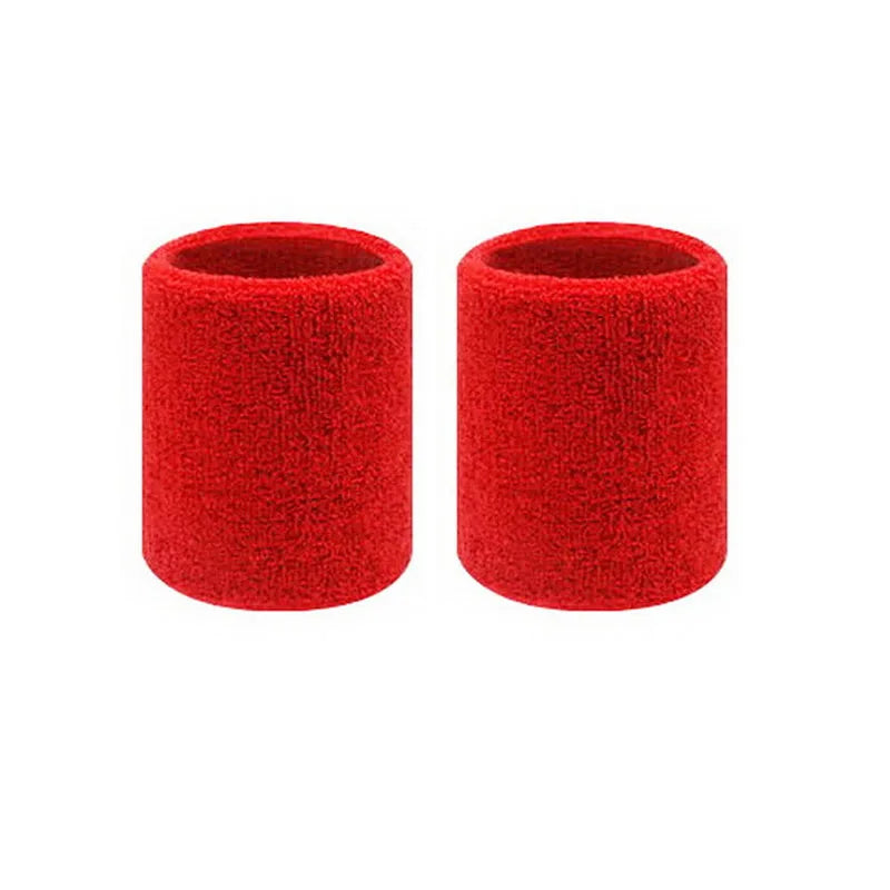 2 Pcs Sports Sweat Wristbands
