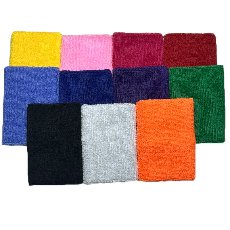 2 Pcs Sports Sweat Wristbands