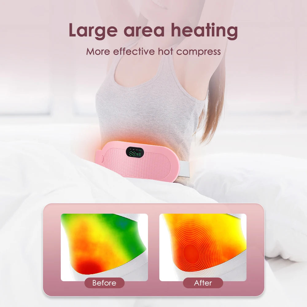 Electric Heating Pad Abdominal Massager