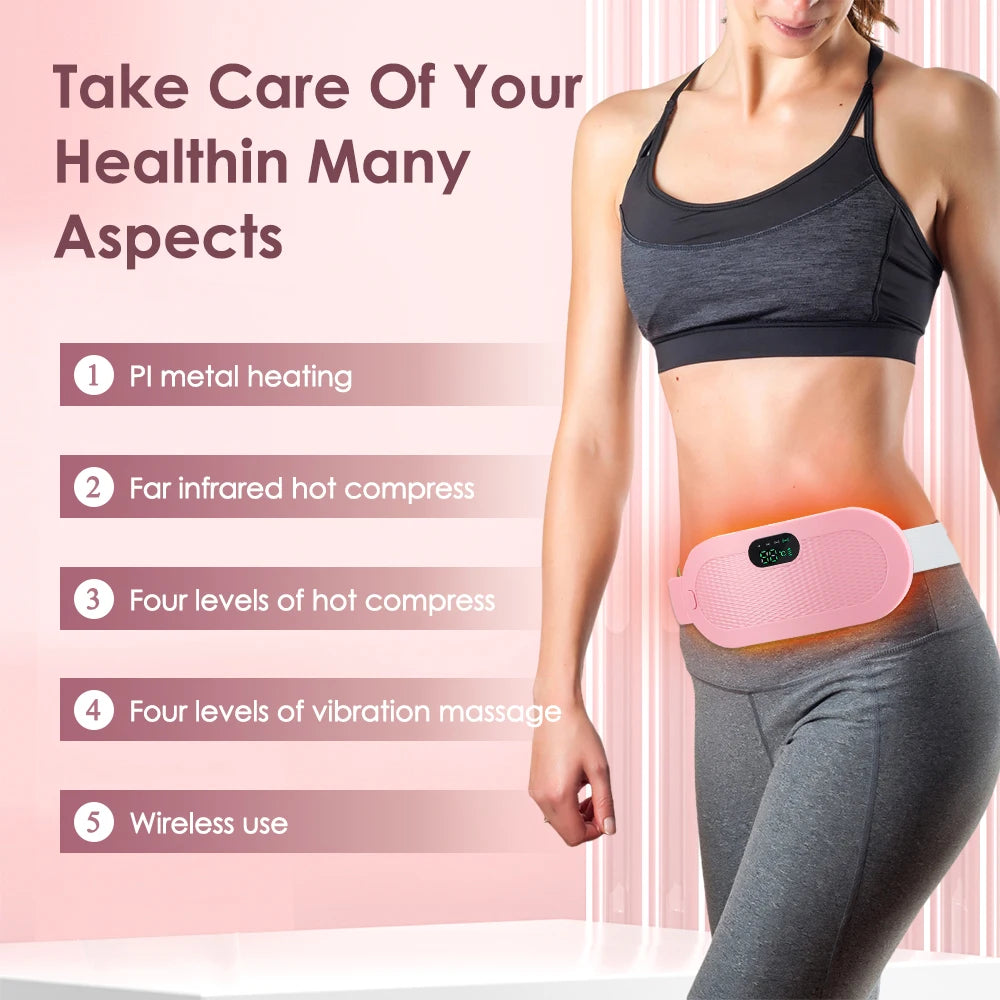 Electric Heating Pad Abdominal Massager