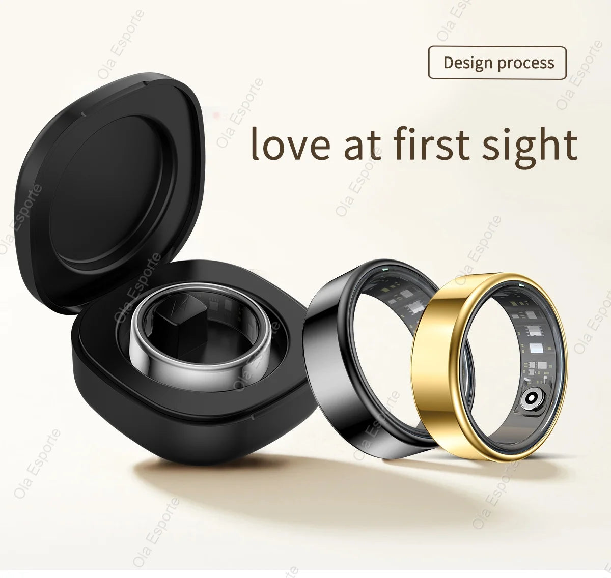 Smart Health Tracking Ring