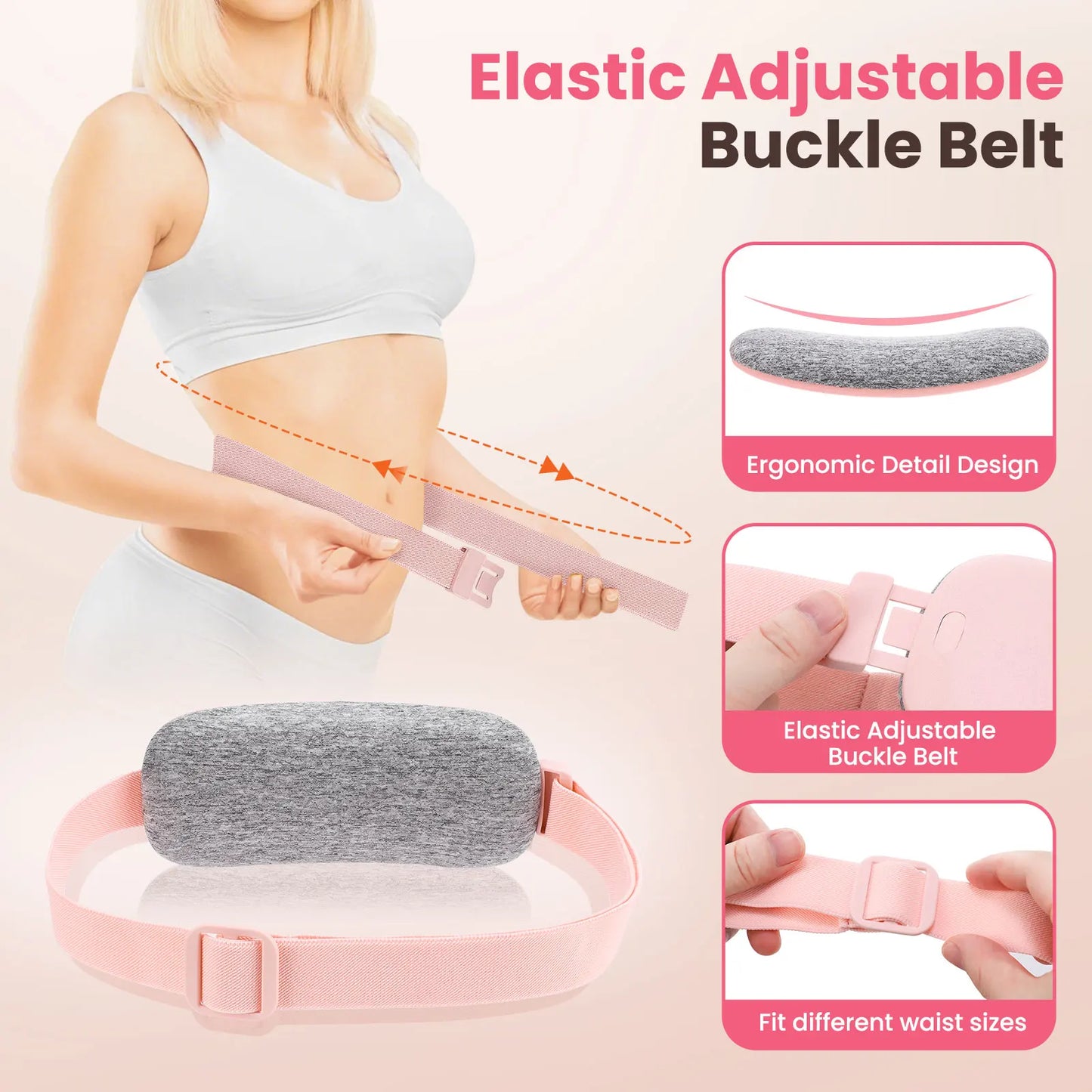 Electric Heating Pad Abdominal Massager