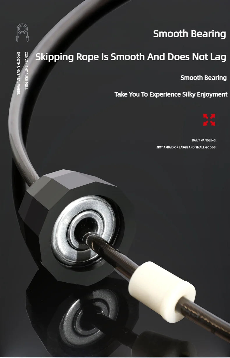 Adjustable Steel Wire Jump Rope