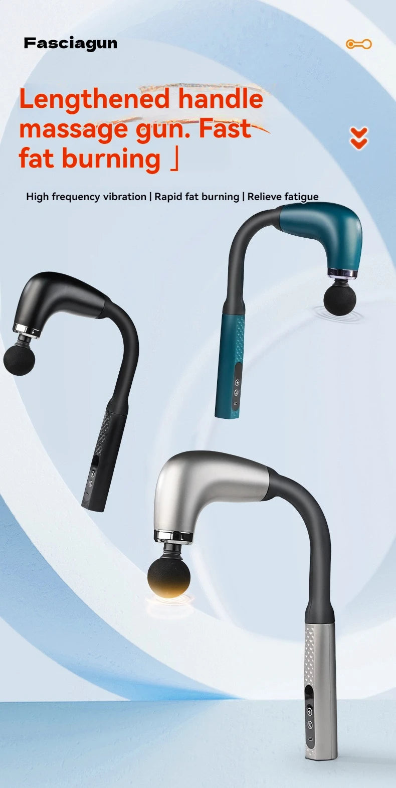 Smart Electric Fascia Gun Massager