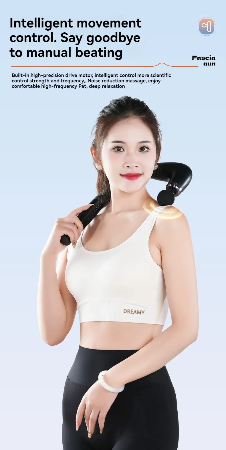 Smart Electric Fascia Gun Massager