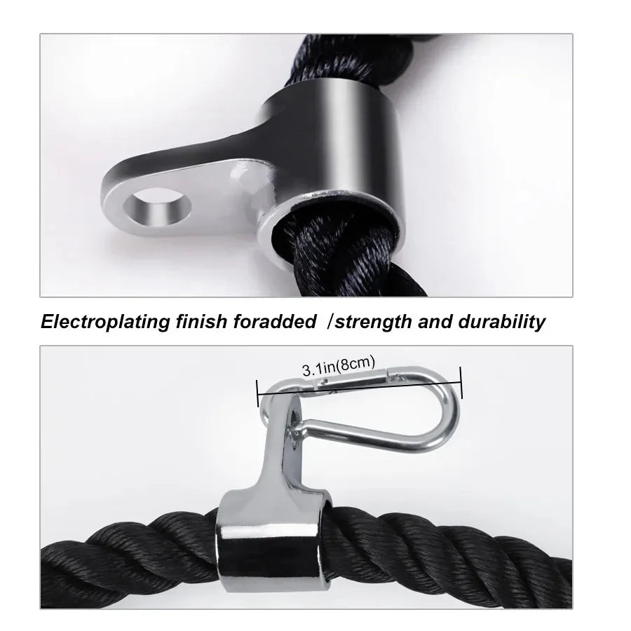 Triceps & Back Workout Rope Handle